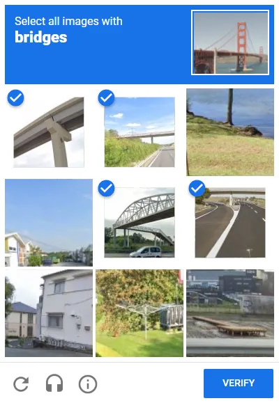 binary qCaptcha sample