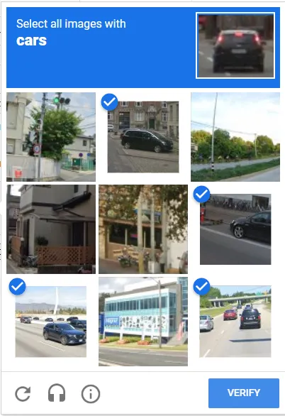 binary qCaptcha sample